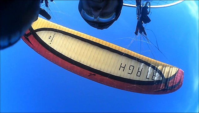 vol paramoteur Chenonceau 19 juin 2014