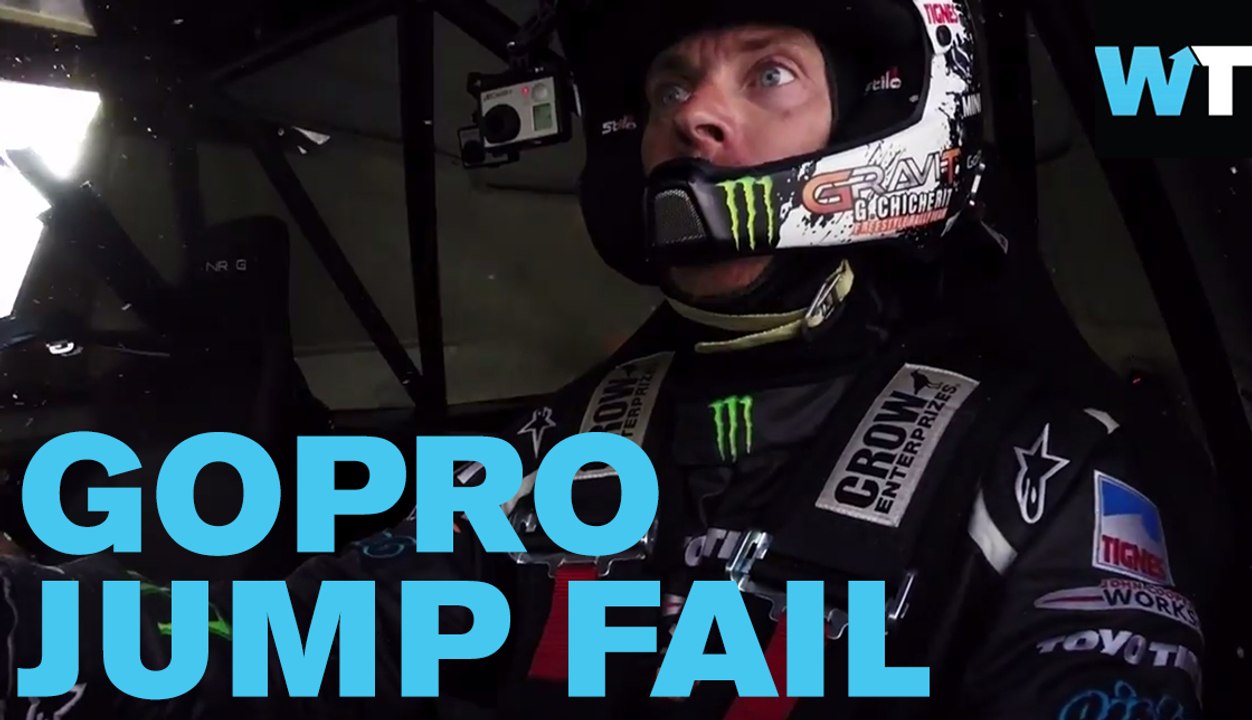 GoPro captures World Record JUMP CRASH!