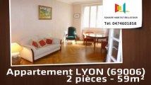 A vendre - Appartement - LYON (69006) - 2 pièces - 59m²