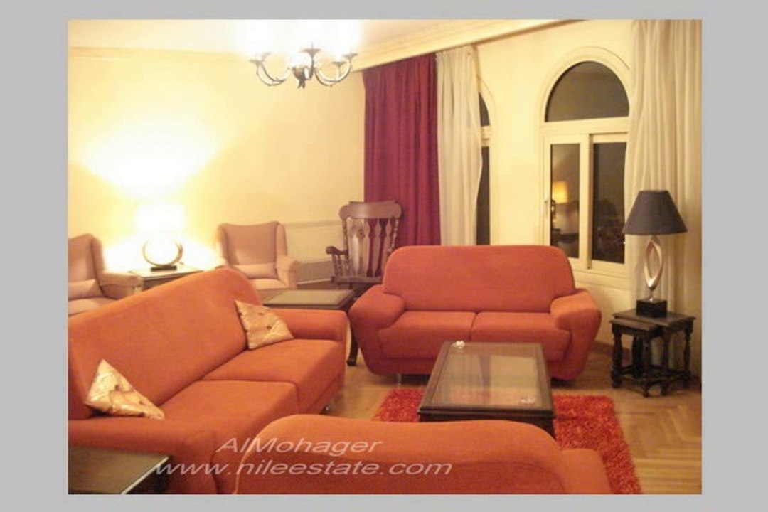 شقة فاخرة بمنى فاخر جدا للايجار بالمعادي سرايات