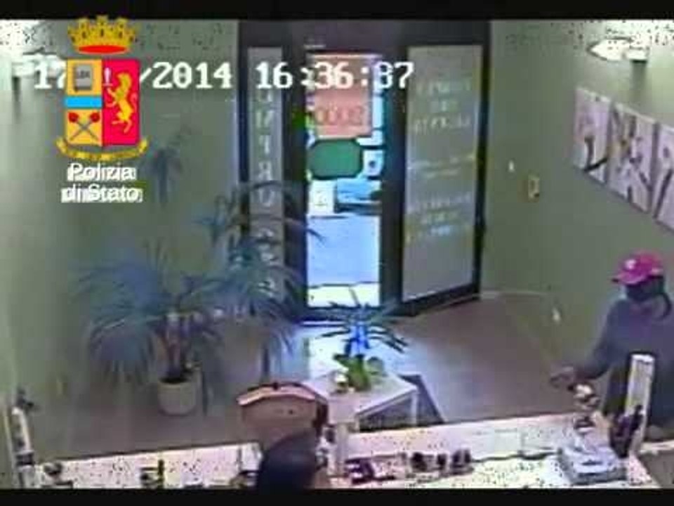 Grosseto - Tentata rapina al 'compro oro' (20.06.14)