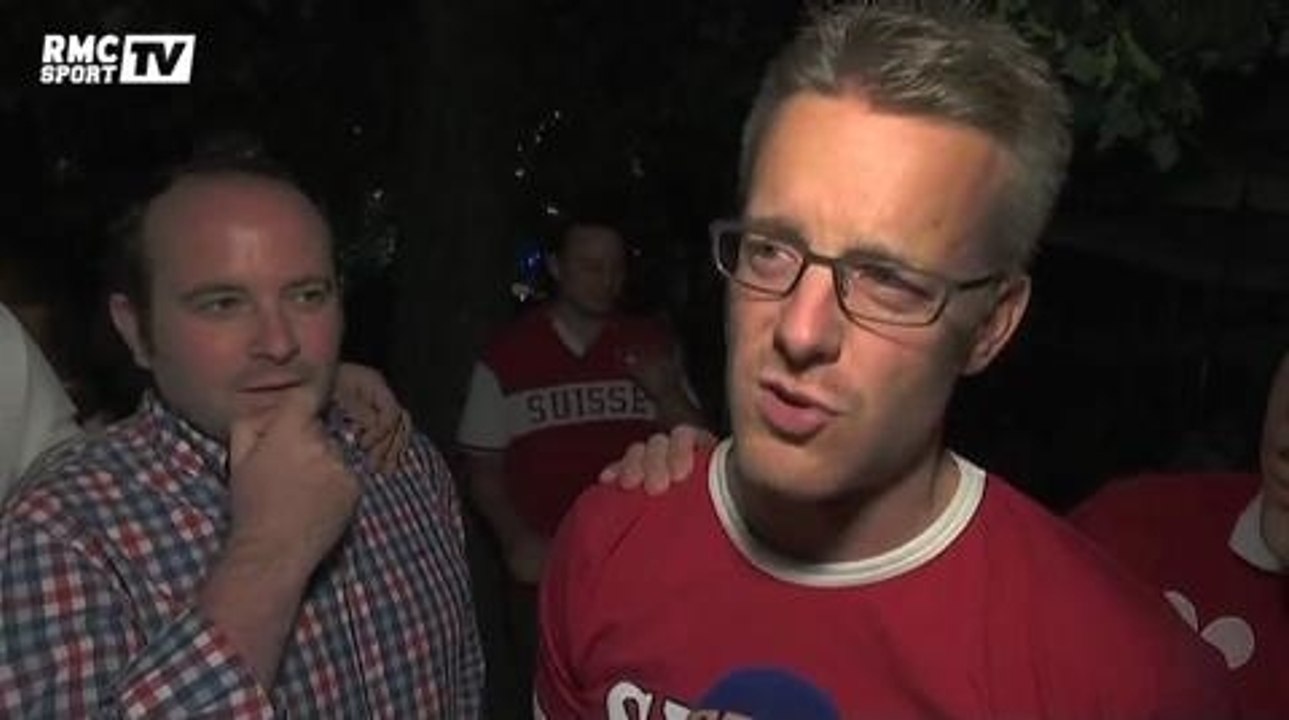 Football / Les supporters suisses pas abattus - 20/06