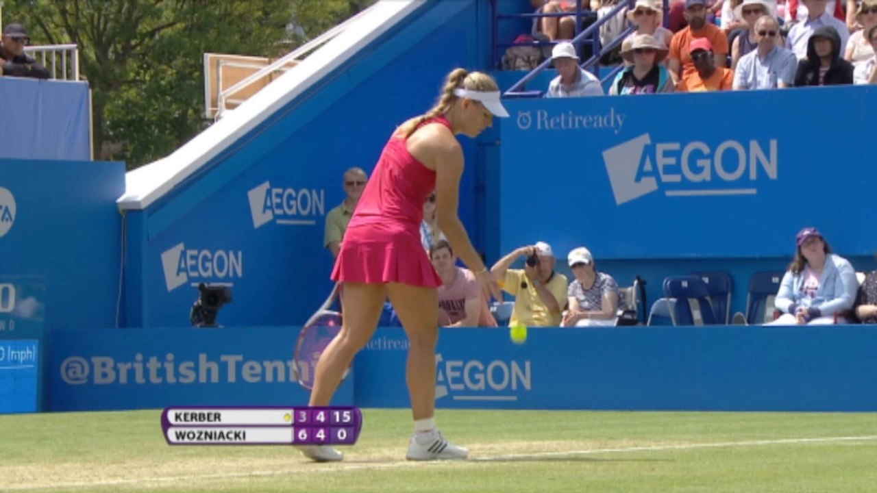 Eastbourne: Finale! Kerber in Wimbledon-Form
