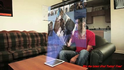 iPad 2 Hologram Setting