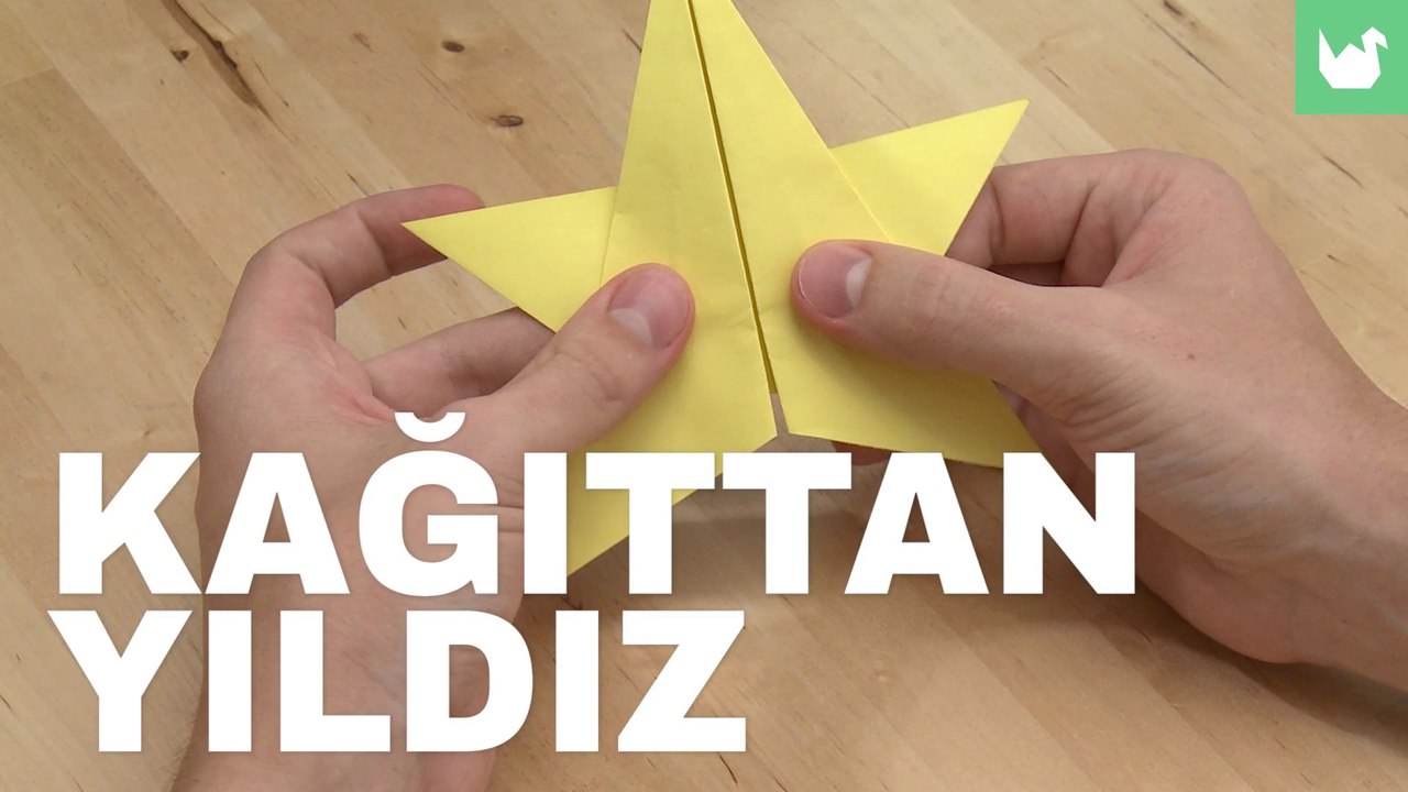 Kağıttan Yıldız Nasıl Yapılır ?