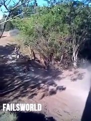 Motoross Long Jump Fail __ Failsworld
