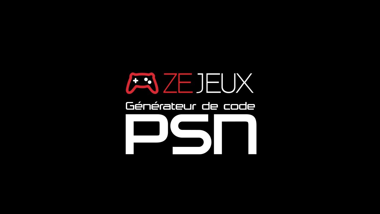 Comment Obtenir Generateur de Code PSN Gratuit