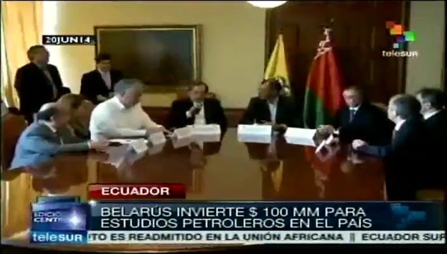 Ecuador y Bielorrusia firman un acuerdo mutuo de exención de visados