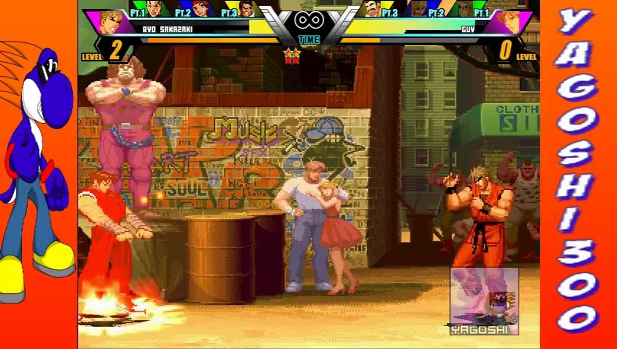 Y300 MUGEN - Art Of Fighting Team(Me) vs. Final Fight Team