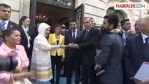 Başbakan Erdoğan, UETD yetkilileri ve Türk vatandaşlarınca karşılandı (2) -