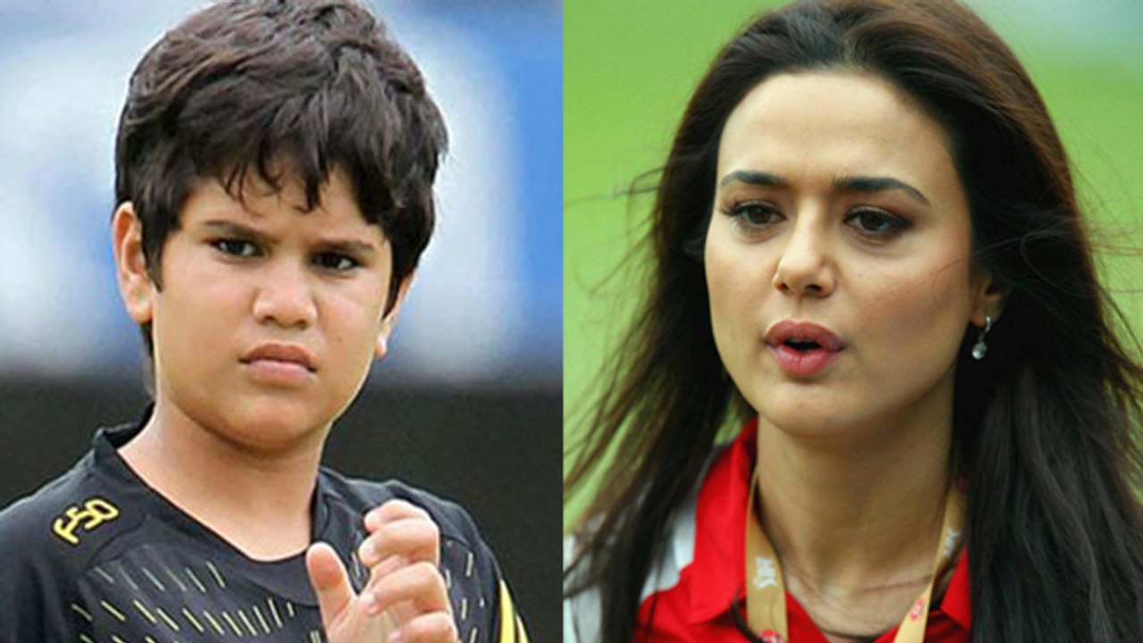 Sachin Tendulkar's Son Gets Abused In Preity Zinta's Case !