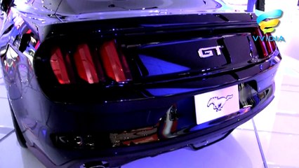 Black Ford Mustang 5.0