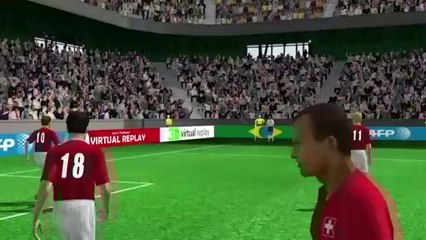 Olivier Giroud, İsviçre-Fransa maçında gol perdesini açtı