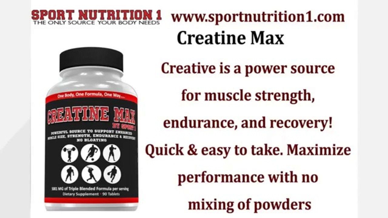 Max Muscle Creatine - Muscle & Endurance for Men
