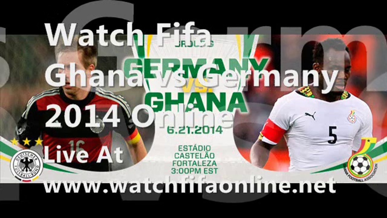 Watch Ghana vs Germany
