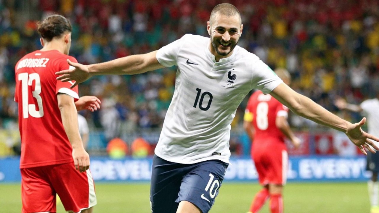 WM 2014: Benzema demütigt Hitzfelds Schweizer