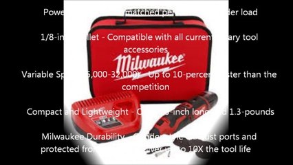 Milwaukee 2460-21 M12 Rotary Tool Review