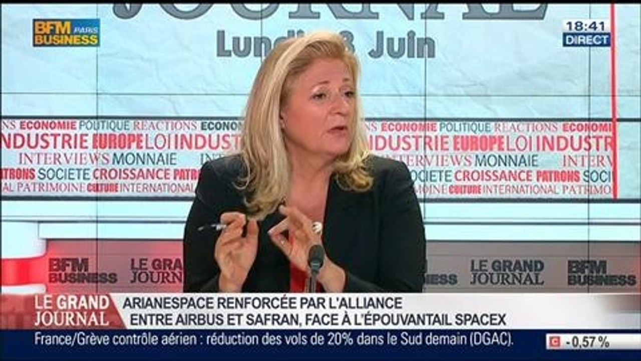 Stéphane Israël, président directeur général d'Arianespace, dans Le Grand Journal - 23/06 3/4