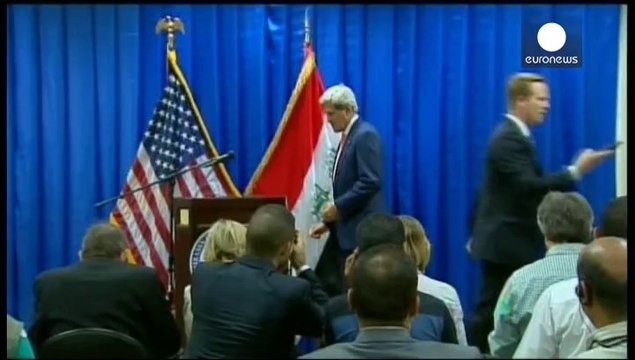 Irak: Kerry promete apoyo a Bagdad pero exige la unión de los líderes políticos ya