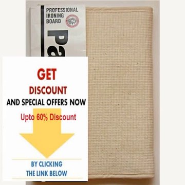 Best Deals Ritz Professional Natural Cotton Heavy Weight Ironing Board Pad Review