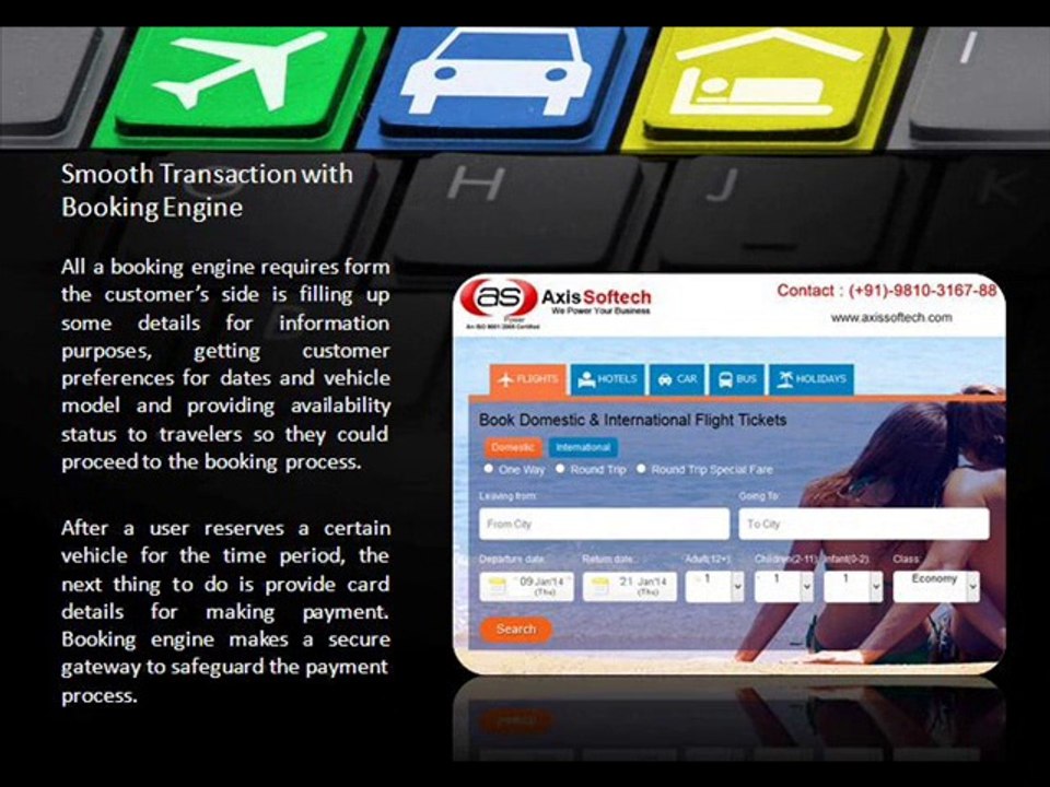 Axis Softech - Car Rental Booking Engine Software Solutions