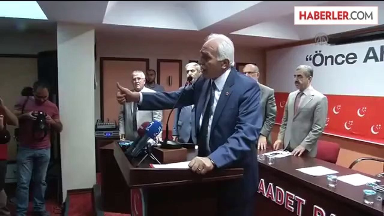 Saadet Partisi İl Başkanları ve İl Müfettişleri Toplantısı - Kamalak -