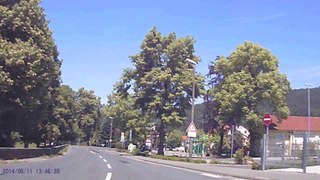 Eine Fahrt durch den sonnigen Odenwald von Buch nach Amorbach / A car ride through the sunny Odenwald