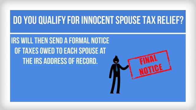 Do You Qualify For Innocent Spouse Tax Relief?