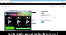 Comment avoir des cartes cadeaux google play gratuit