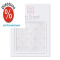 Best Price SwaddleDesigns Cotton Flannel Gold Little Dots Fitted Crib Sheet Review