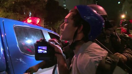 Anti-World Cup protesters clash with police in Rio