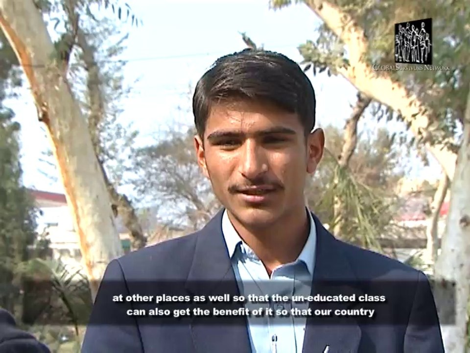 Scream in Action 19 January 2011-actionGovt College of Commerce Bahwalangar Pakistan