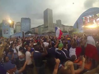 Coupe du Monde de football: Les 2 buts de la France en direct!!!