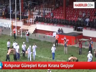 Kırkpınar Güreşleri Kıran Kırana Geçiyor