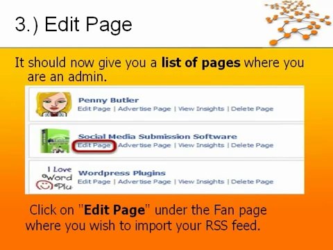 How to Import Blog RSS into Facebook Fan Page