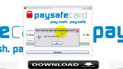 Générateur de code paysafecard gratuit