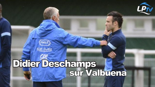 Deschamps s'exprime sur Valbuena
