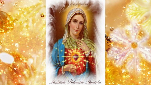 † Meditácie Ľubomíra Stančeka | Nepoškvrnené Srdce Panny Márie | Lk 2, 41-52