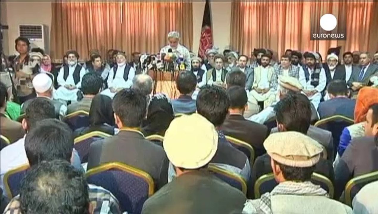 Protesta en Kabul contra el fraude en las elecciones presidenciales