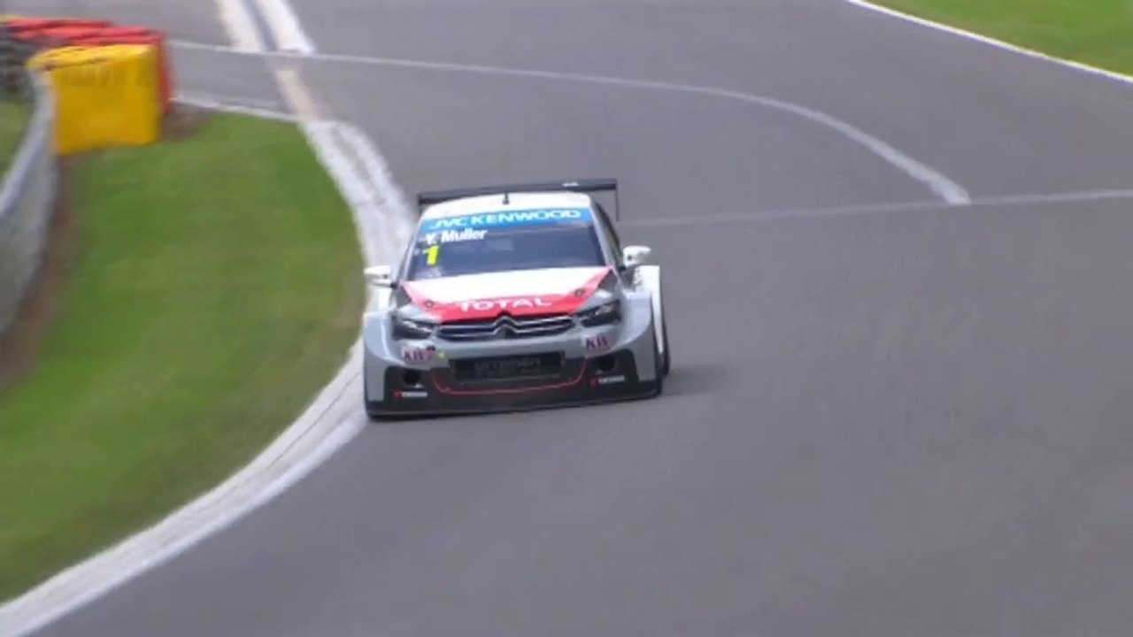FIA WTCC - Qualifying clip - Belgium 2014