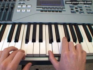 Slash Chords Piano Lesson