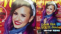 Demi Lovato Covers Seventeen Magazine With Colorful Hair
