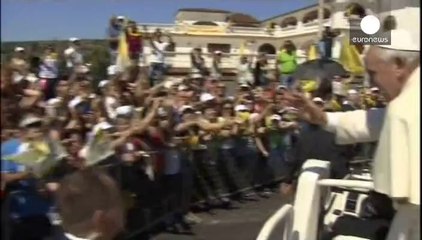 El Papa condena en Calabria los crímenes de la mafia