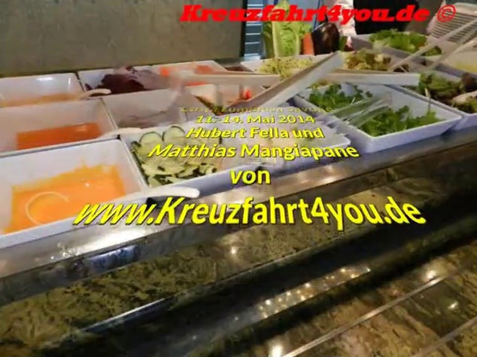 Costa Luminosa Kreuzfahrt 11. bis 14.  Mai 2014 Mittelmeer 2