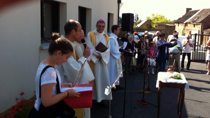 Bénédiction de la maison paroissiale