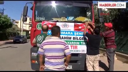 İhh'dan Sığınmacılara 22'nci Yardım Tır'ı