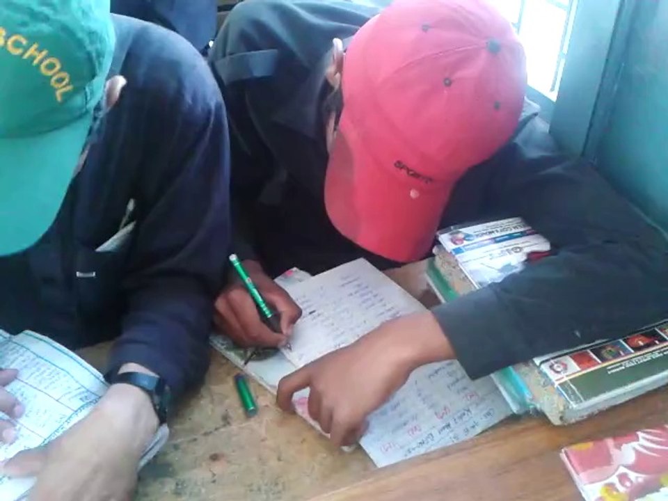 9th-E, A WRITTEN + ORAL TEST VIDEO.