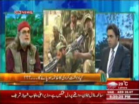 The Debate with Zaid Hamid (Kya Dehshat Gardi Ka Khatma Ho Paye Ga ) 21 June 2014
