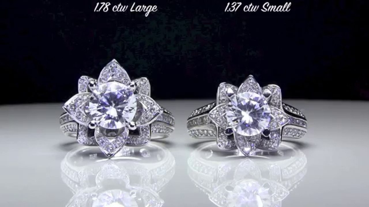 NEW 2014 Blooming Beauty Ring Sizes Compared Side By Side