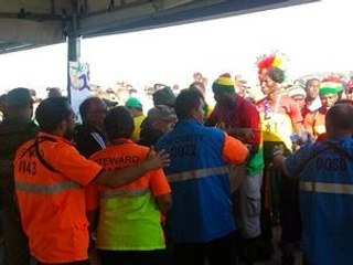 Ganeses são impedidos de entrar com instrumentos no Castelão